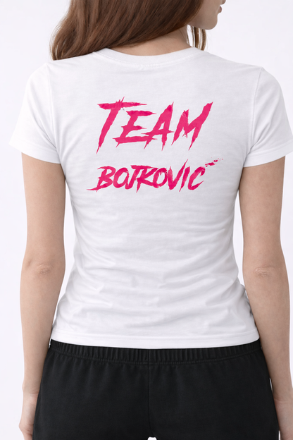 Ženska majica 'Team Bojković- Natpis'